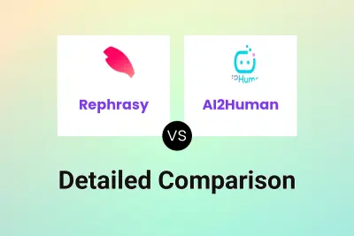 Rephrasy vs AI2Human