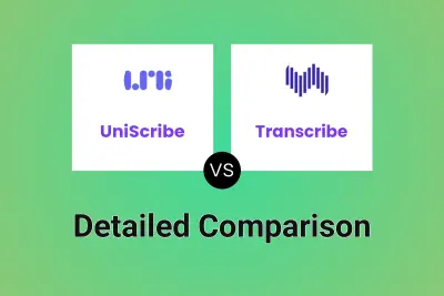 UniScribe vs Transcribe