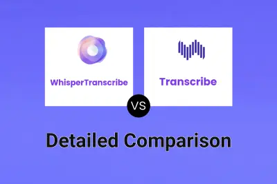 WhisperTranscribe vs Transcribe
