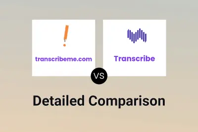 transcribeme.com vs Transcribe