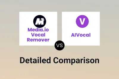Media.io Vocal Remover vs AIVocal