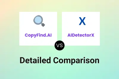 CopyFind.AI vs AIDetectorX