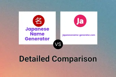 Japanese Name Generator vs japanesename-generator.com