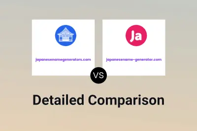 japanesenamegenerators.com vs japanesename-generator.com