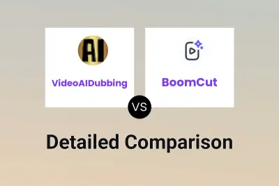 VideoAIDubbing vs BoomCut