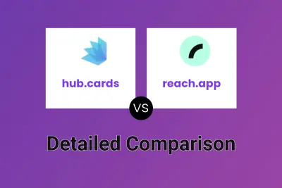 hub.cards vs reach.app