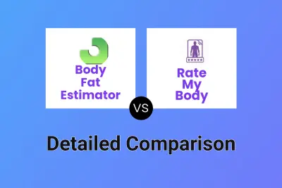 Body Fat Estimator vs Rate My Body