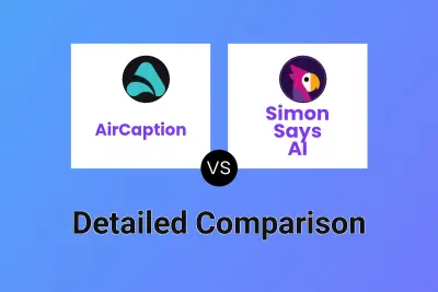 AirCaption vs Simon Says AI