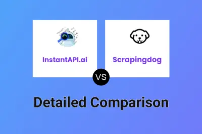 InstantAPI.ai vs Scrapingdog