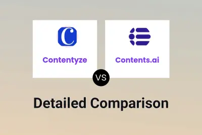 Contentyze vs Contents.ai
