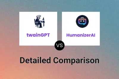 twainGPT vs HumanizerAI