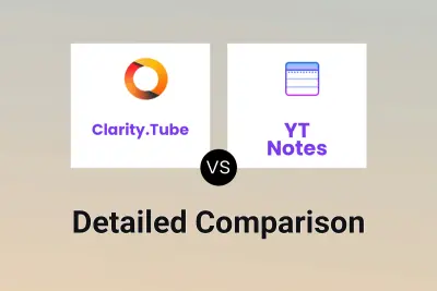 Clarity.Tube vs YT Notes