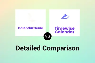 CalendarGenie vs Timewise Calendar