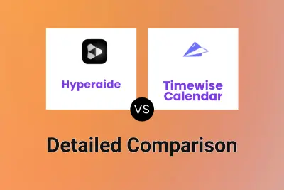Hyperaide vs Timewise Calendar