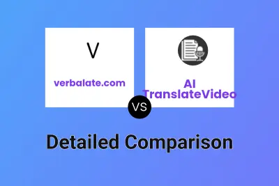 verbalate.com vs AI TranslateVideo