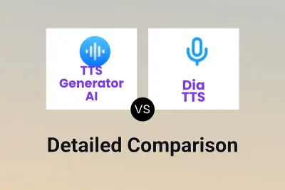 TTS Generator AI vs Dia TTS