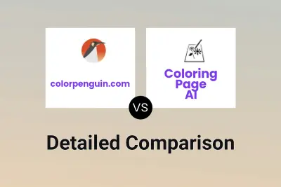 colorpenguin.com vs Coloring Page AI