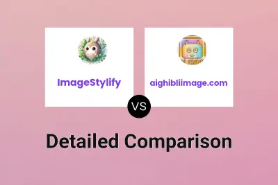 ImageStylify vs aighibliimage.com