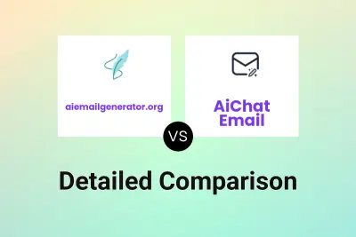 aiemailgenerator.org vs AiChat Email