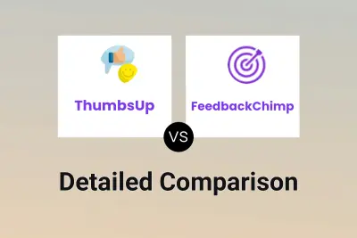 ThumbsUp vs FeedbackChimp