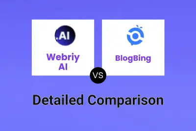 Webriy AI vs BlogBing