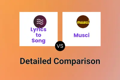 Lyrics to Song vs Musci