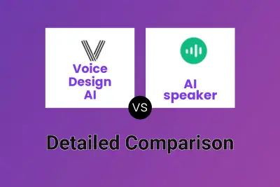 Voice Design AI vs AI speaker