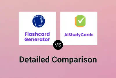 Flashcard Generator vs AIStudyCards