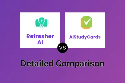 Refresher AI vs AIStudyCards