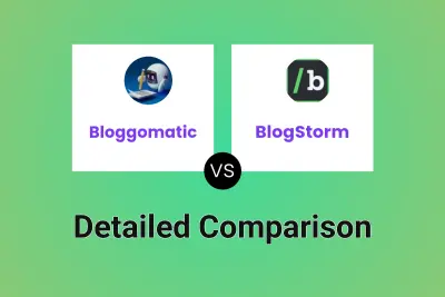 Bloggomatic vs BlogStorm