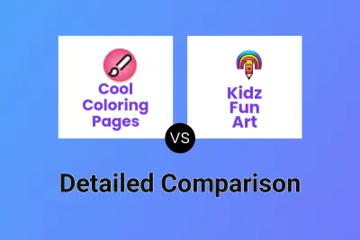Cool Coloring Pages vs Kidz Fun Art