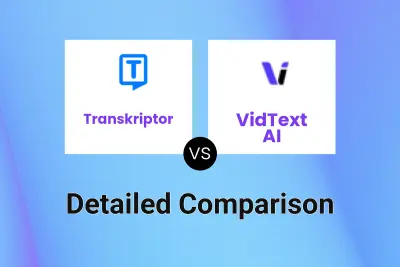 Transkriptor vs VidText AI