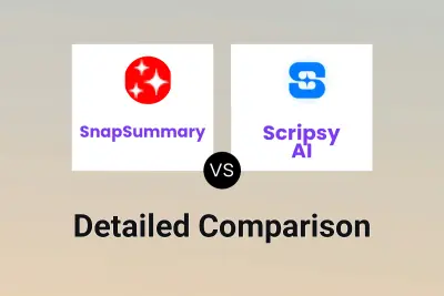 SnapSummary vs Scripsy AI