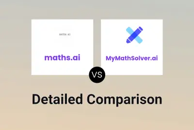 maths.ai vs MyMathSolver.ai