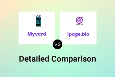 Myvcrd vs 1page.bio