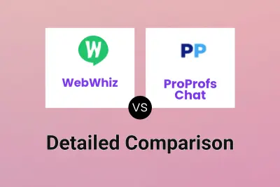 WebWhiz vs ProProfs Chat