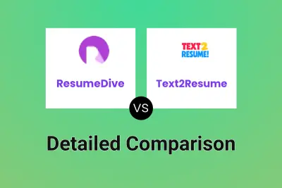ResumeDive vs Text2Resume
