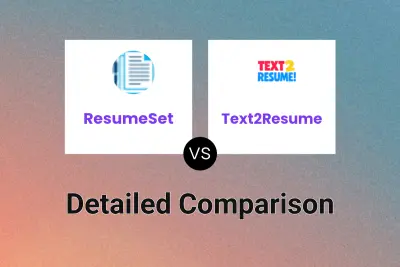 ResumeSet vs Text2Resume