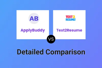 ApplyBuddy vs Text2Resume