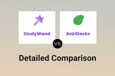 StudyWand vs AnkiDecks