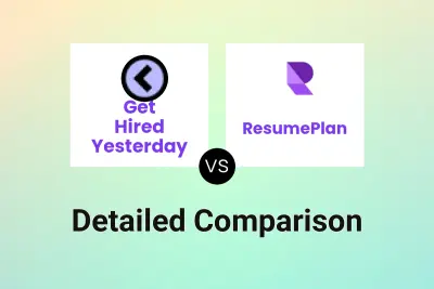 Get Hired Yesterday vs ResumePlan