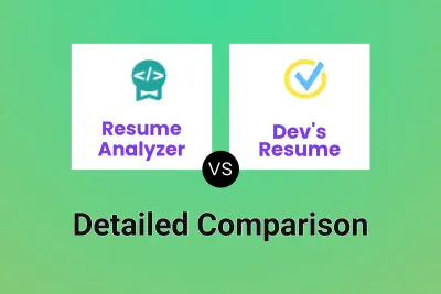 Resume Analyzer vs Dev's Resume