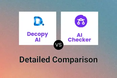Decopy AI vs AI Checker