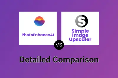 PhotoEnhanceAI vs Simple Image Upscaler