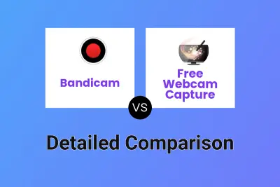 Bandicam vs Free Webcam Capture