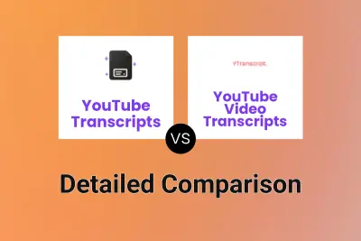 YouTube Transcripts vs YouTube Video Transcripts