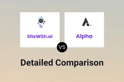 SiteWith.ai vs Alpha