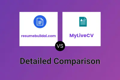 resumebuildai.com vs MyLiveCV