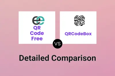 QR Code Free vs QRCodeBox