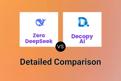 Zero DeepSeek vs Decopy AI